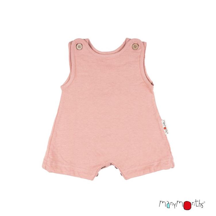 Manymonths Eco Hanf Bubble Romper `apricot cheese`