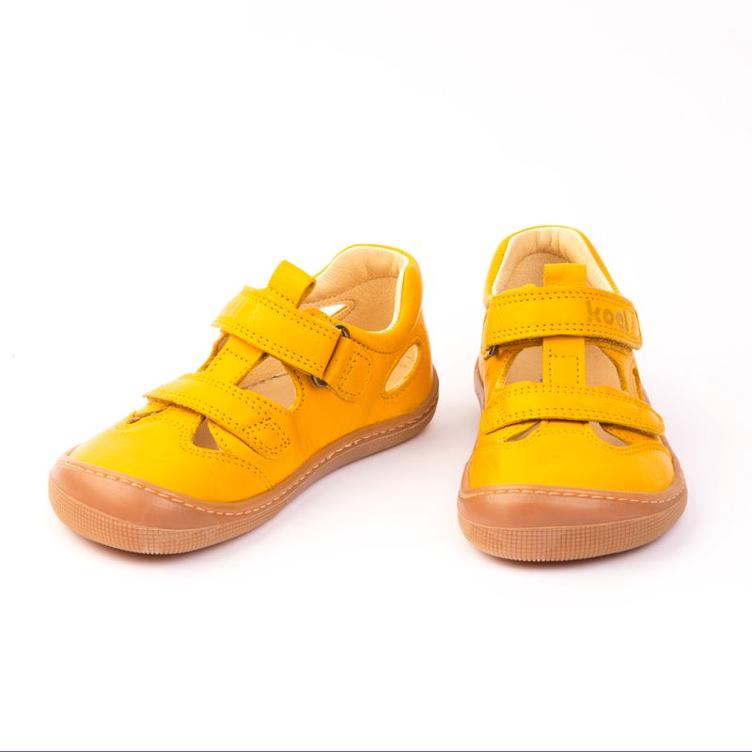 Koel Barfuss-Sandalen DEEN Napa `yellow`