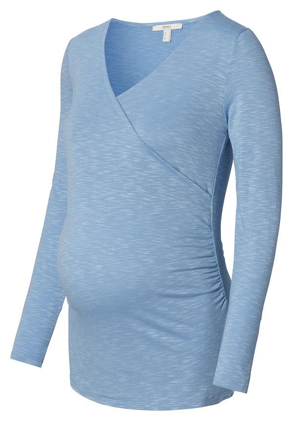 Esprit Umstands - & Stillshirt Langarm blue